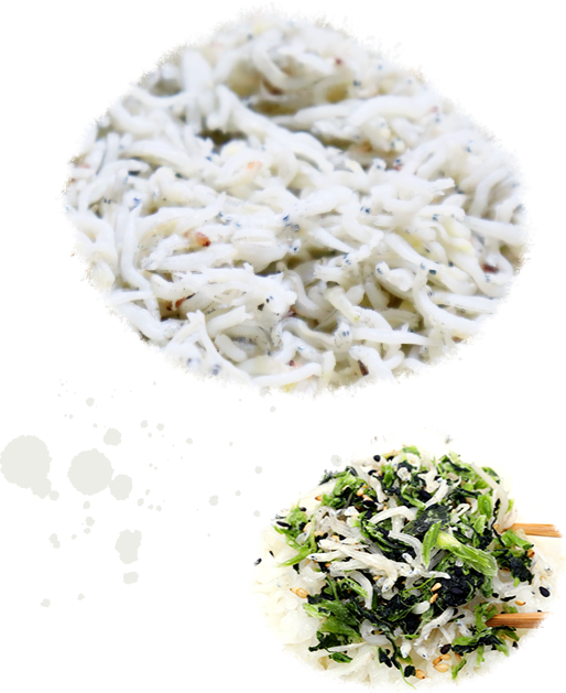 釜揚げしらすとしらすご飯